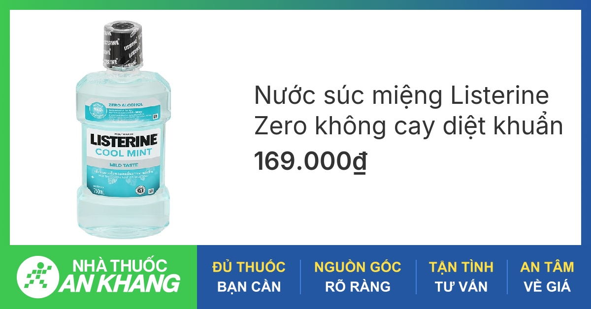 Listerine Zero có thể giúp làm sạch toàn diện khoang miệng không?
