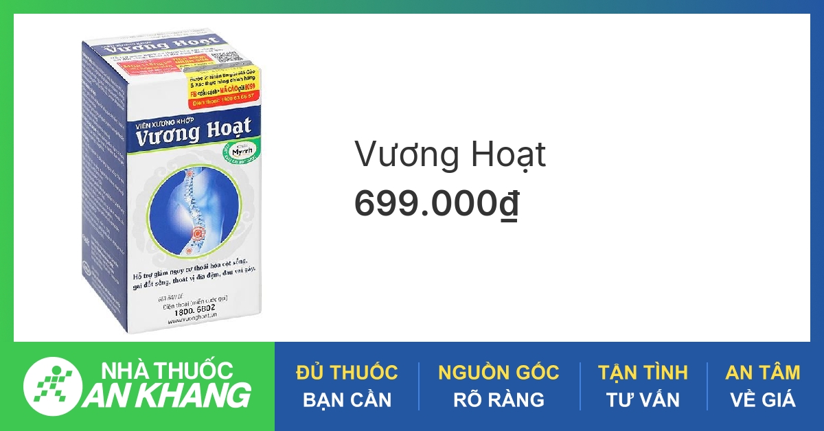 Vì sao thuốc xương khớp Vương Hoạt được gọi là sản phẩm tiên phong?
