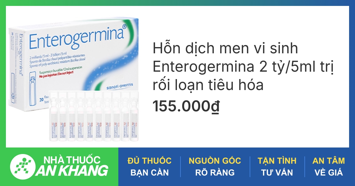 Enterogermina có thể giúp điều trị bệnh tiêu hóa và phục hồi hệ vi khuẩn đường ruột không?