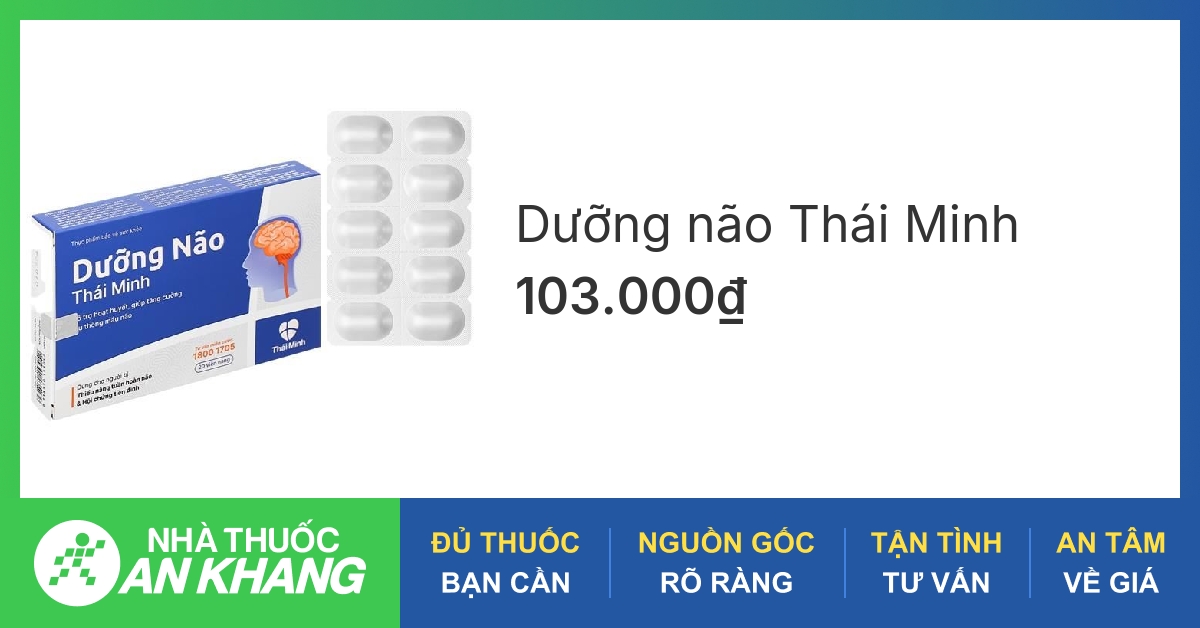 Lợi ích và công dụng của hoạt huyết dưỡng não Thái Minh là gì?