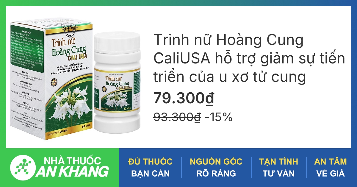 Thuốc Hoàng Cung Trinh Nữ là gì?
