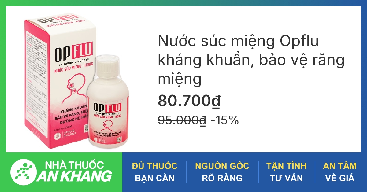 Thành phần chính có tác dụng kháng khuẩn trong nước súc miệng kháng khuẩn là gì?
