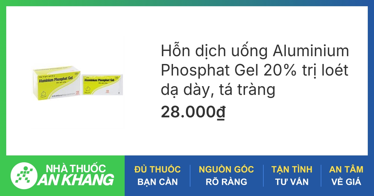 Cách sử dụng và liều dùng của thuốc dạ dày phosphat gel như thế nào?
