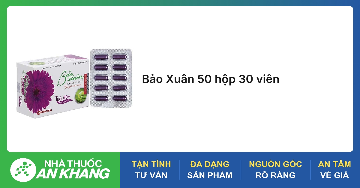 Bảo Xuân 50 hộp 30 viên