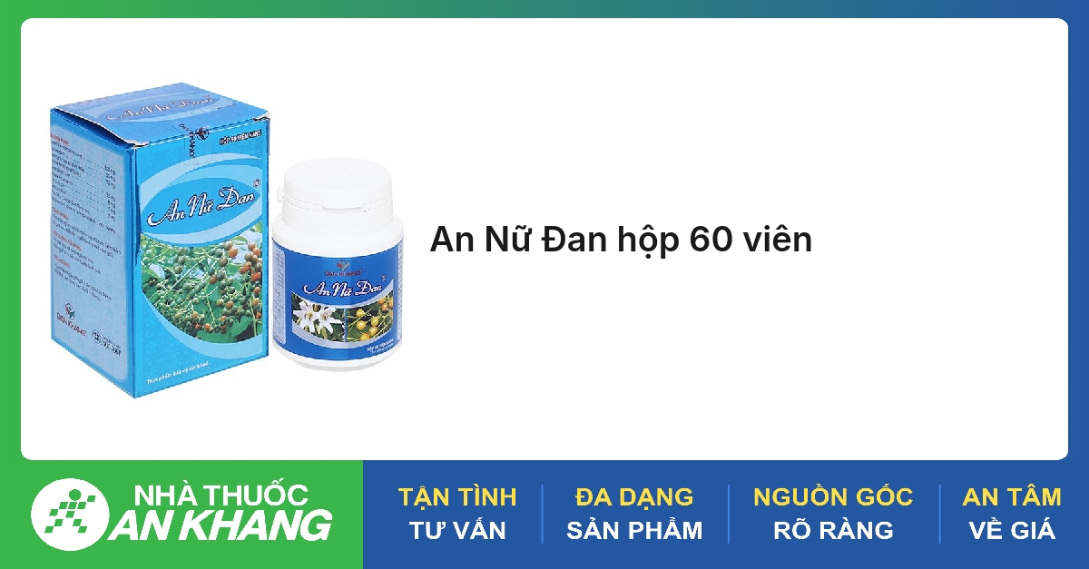 An Nữ Đan hộp 60 viên
