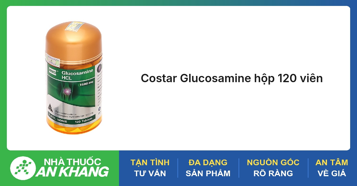 Costar Glucosamine hộp 120 viên