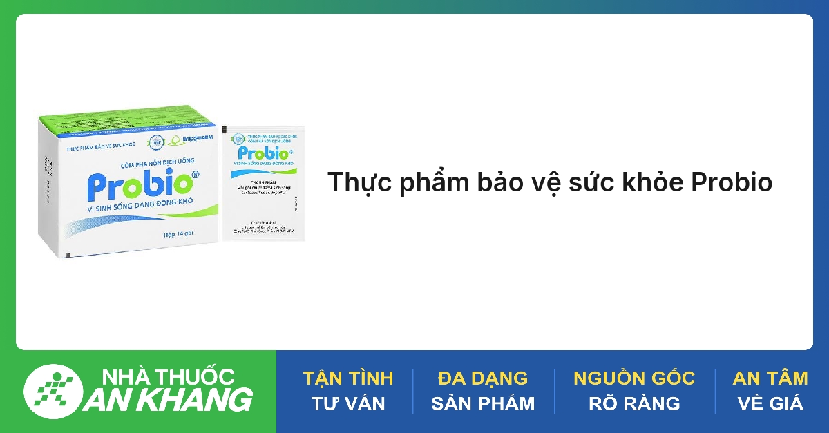 Thực phẩm bảo vệ sức khỏe Probio