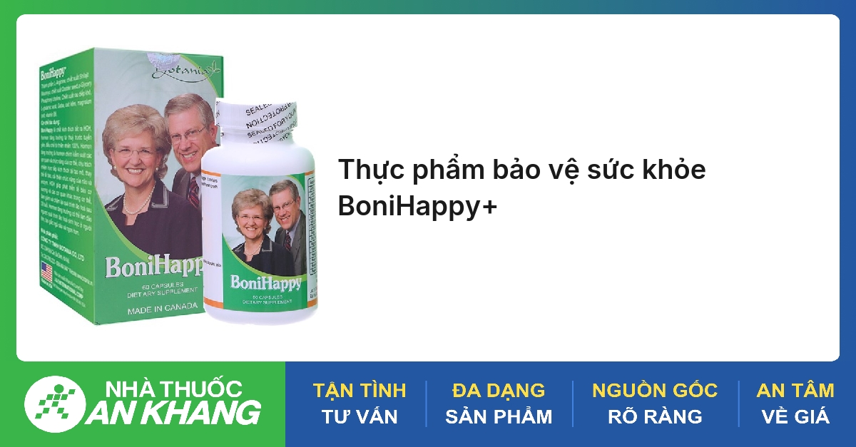 Thực phẩm bảo vệ sức khỏe BoniHappy+