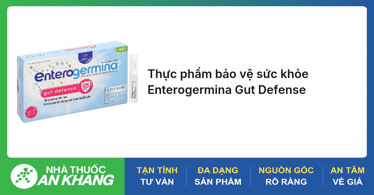 Thực phẩm bảo vệ sức khỏe Enterogermina Gut Defense
