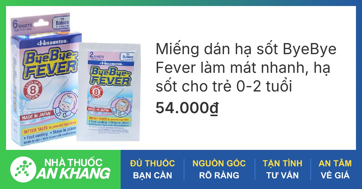 Miếng dán hạ sốt sơ sinh hoạt động như thế nào để giảm sốt cho trẻ nhỏ?
