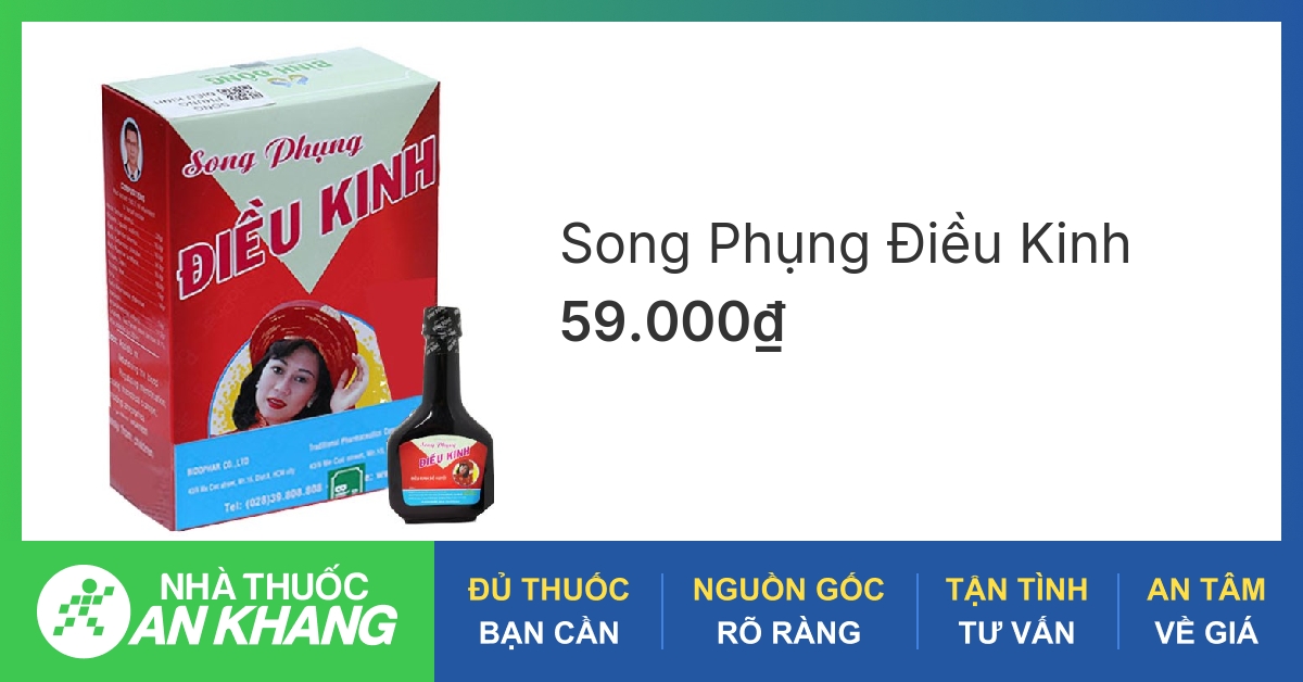 Thuốc Song Phụng Điều Kinh có thành phần gì và công dụng như thế nào?