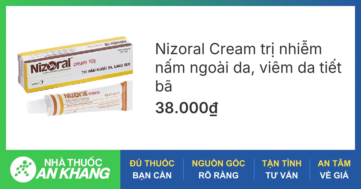 Những lợi ích sử dụng thuốc trị nấm da nizoral mà bạn cần biết