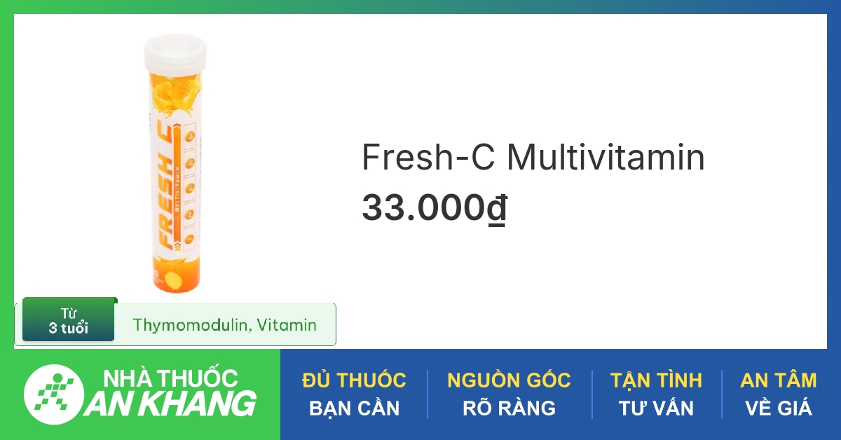 Tác dụng của multivitamin sủi cho sức khỏe của bạn