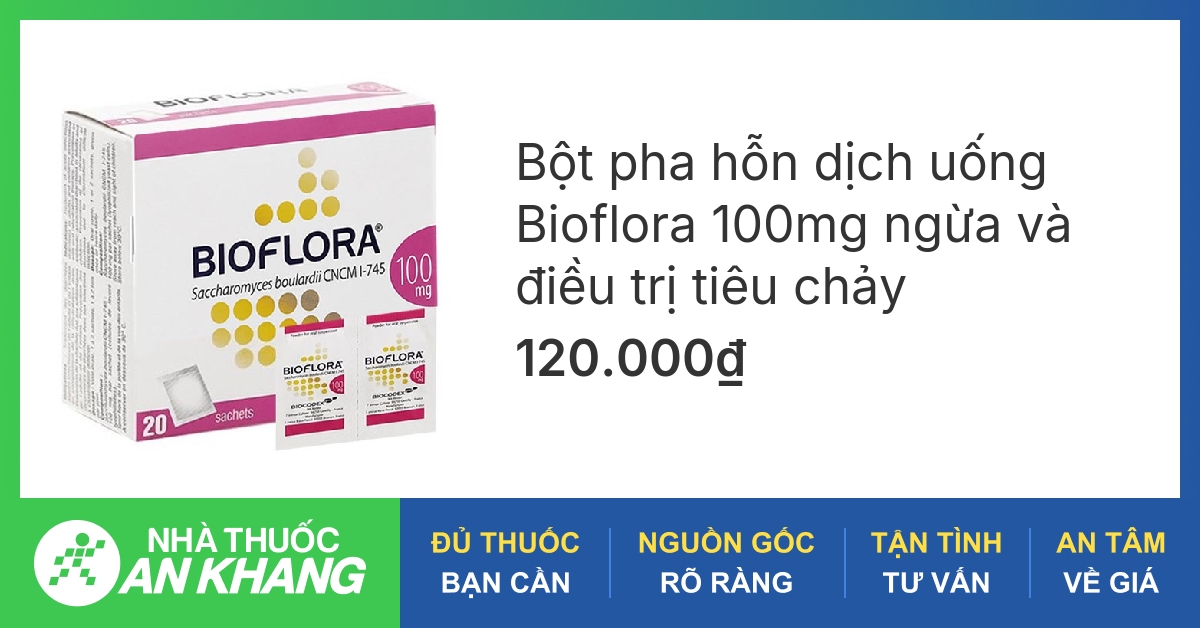 Thông tin về thuốc đi ngoài bioflora để hỗ trợ tiêu hóa