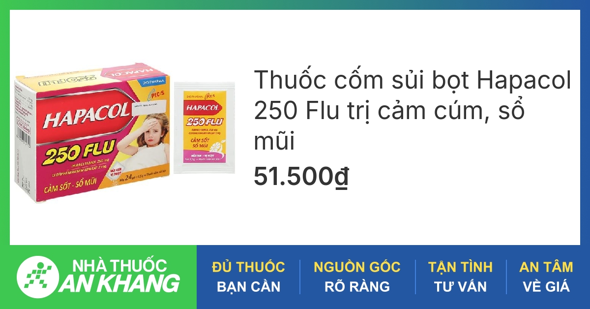 Có thể sử dụng Hapacol Flu để giảm sốt và đau nhức đầu không?
