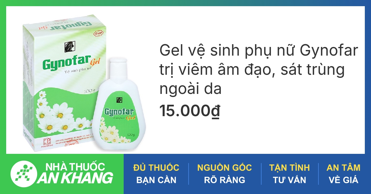 Gynofar có tác dụng làm sạch vùng kín như thế nào?
