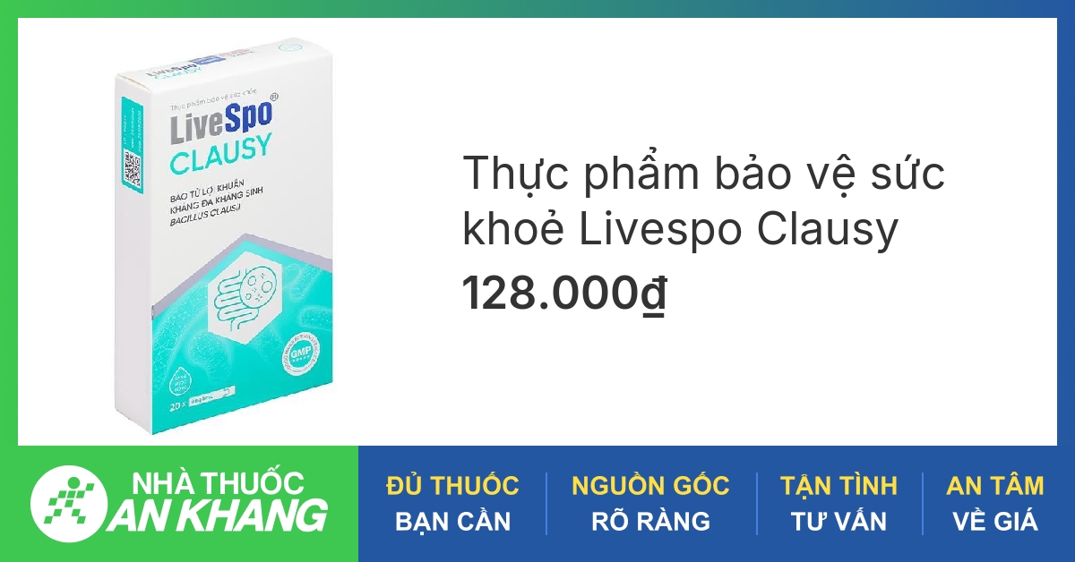 Hướng dẫn livespo clausy cách sử dụng để tăng cường sức khỏe và sức đề kháng