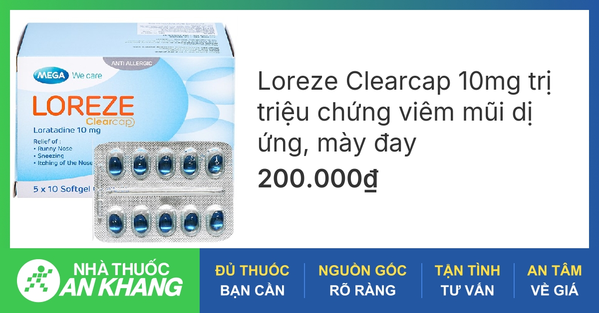 Cách sử dụng thuốc loratadin 10mg như thế nào?
