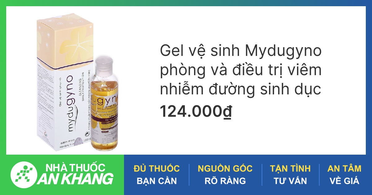 Thông tin chi tiết về nước rửa phụ khoa mydugyno an toàn và hiệu quả
