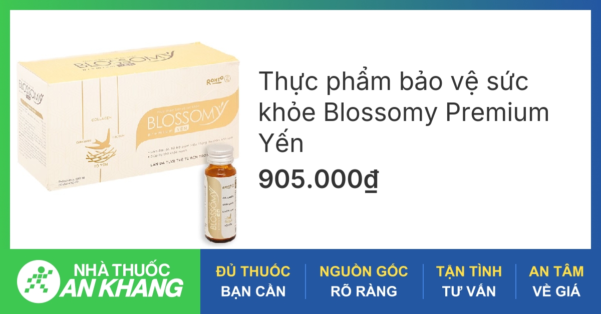 Tác dụng của collagen blossomy yến trên sức khỏe và làn da