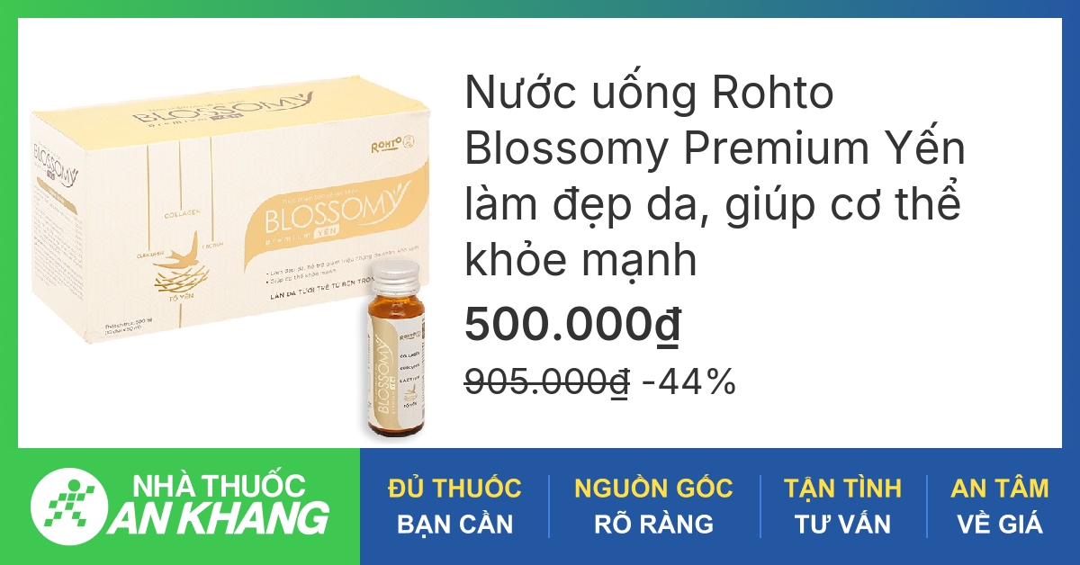 Collagen blossomy yến có công dụng gì?