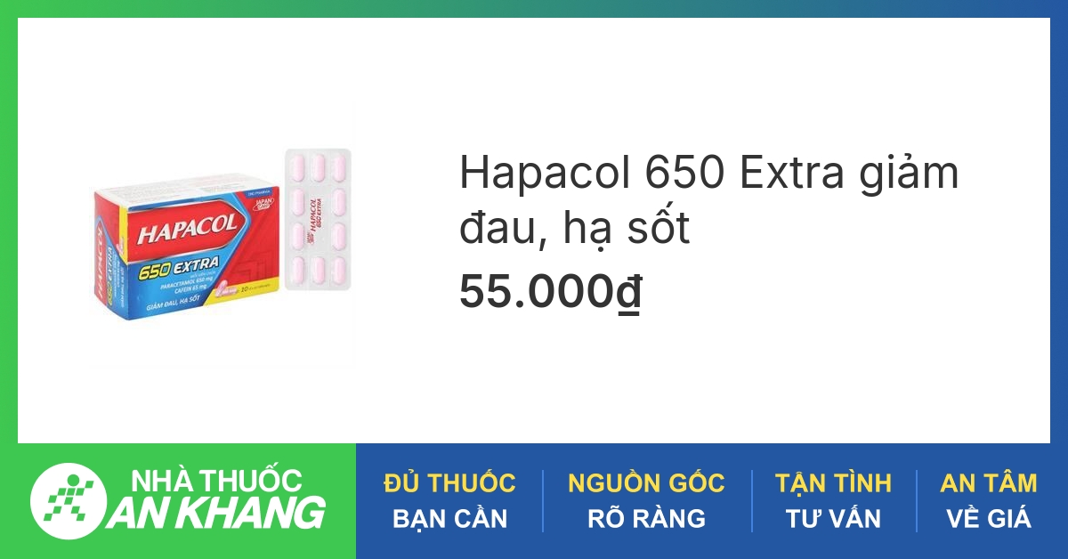 Có những tác dụng phụ nào có thể xảy ra khi sử dụng thuốc Hapacol?
