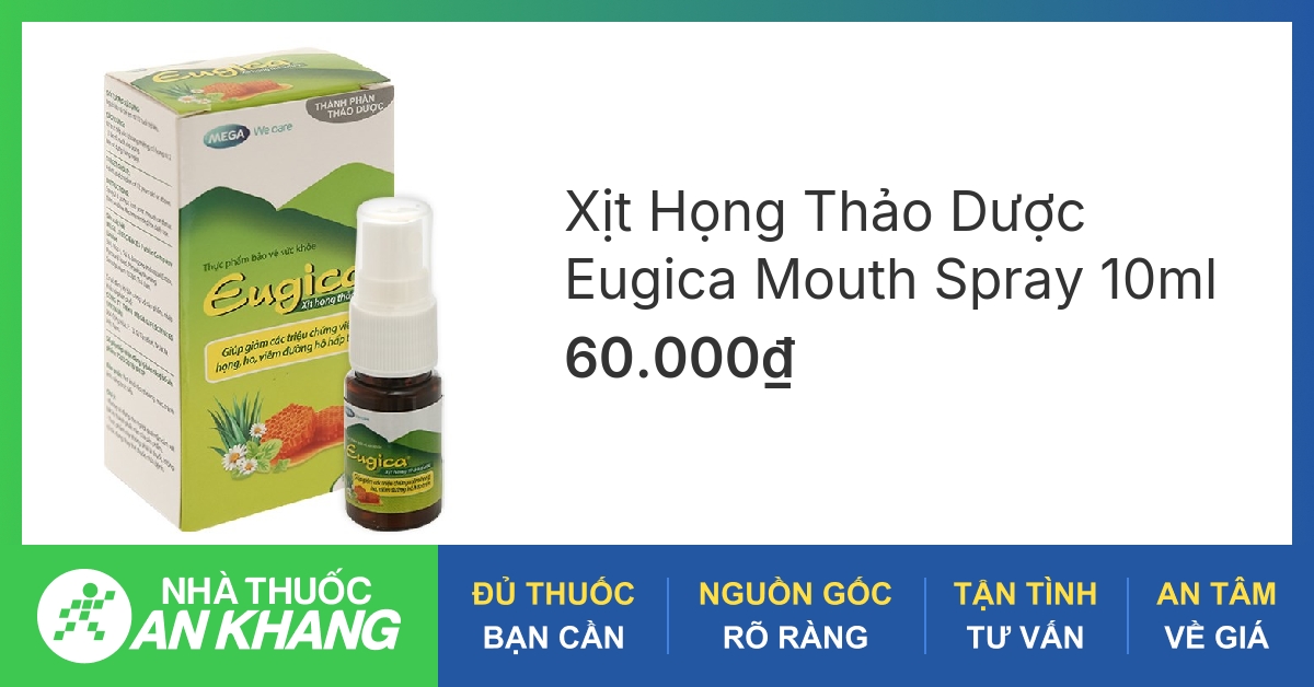 Xịt họng thảo dược Herbal Throat Spray là sản phẩm gì?
