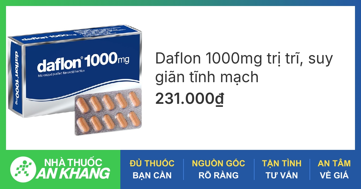 Daflavon có tác dụng điều trị bệnh trĩ như thế nào?
