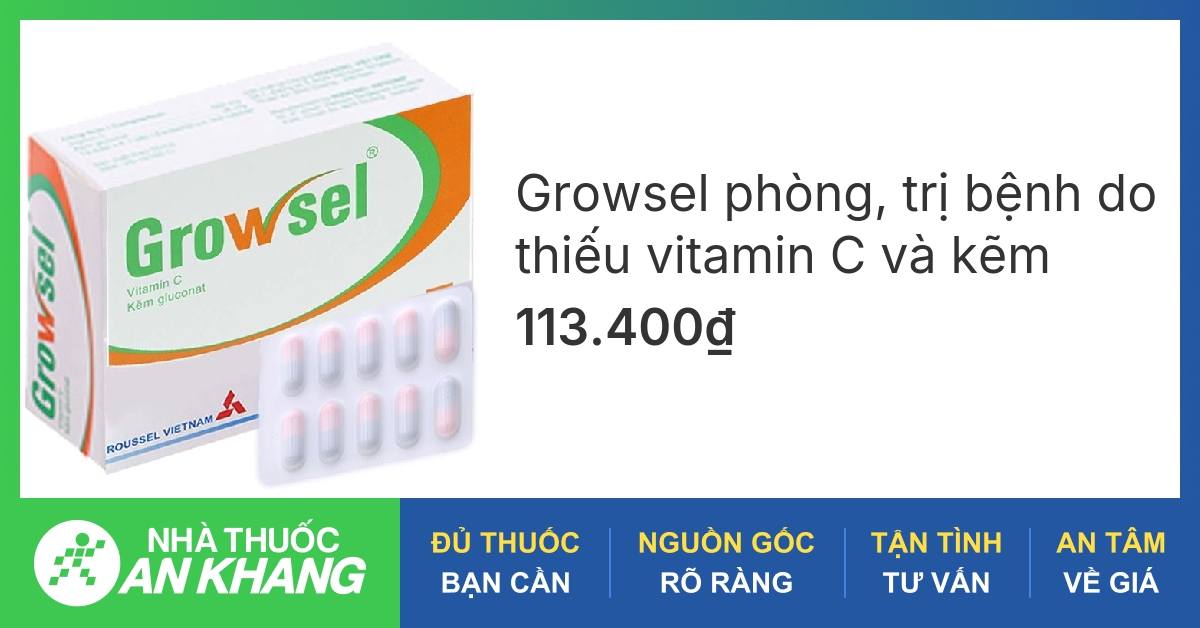 Thuốc bổ sung kẽm và vitamin C có công dụng gì?
