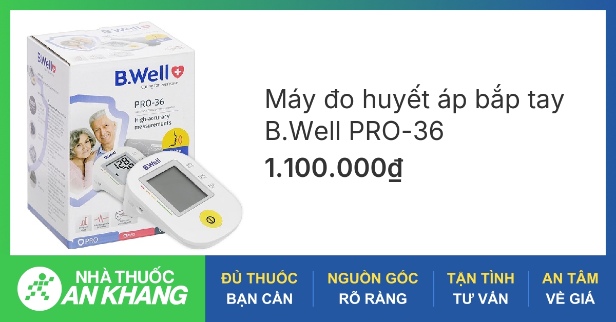 Máy đo huyết áp bằng tay B.Well Pro 36 và bằng cánh tay khác có khác nhau gì?
