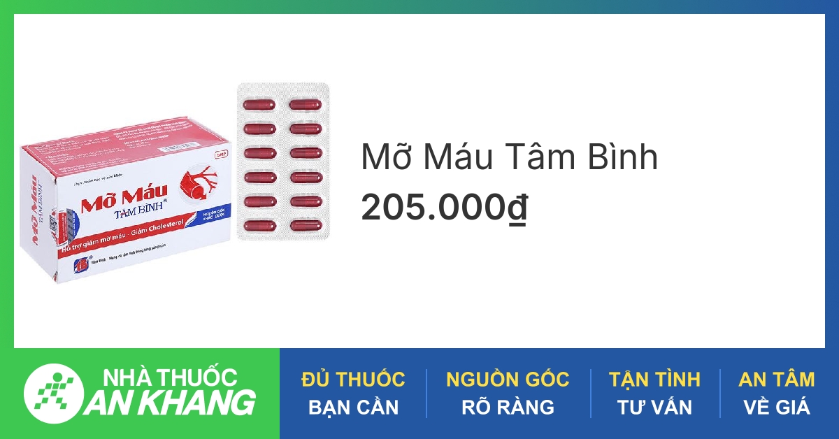 Có hiệu quả phụ và tác dụng phụ gì khi sử dụng thuốc Mỡ máu Tâm Bình?