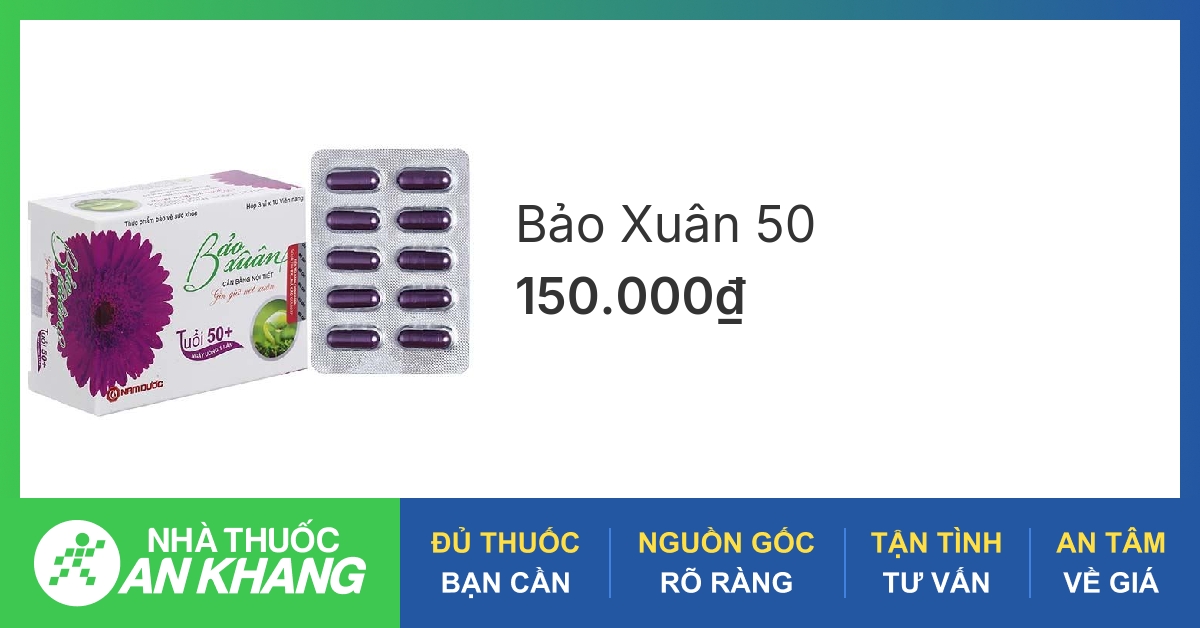 Thuốc Bảo Xuân Tím có công dụng gì?