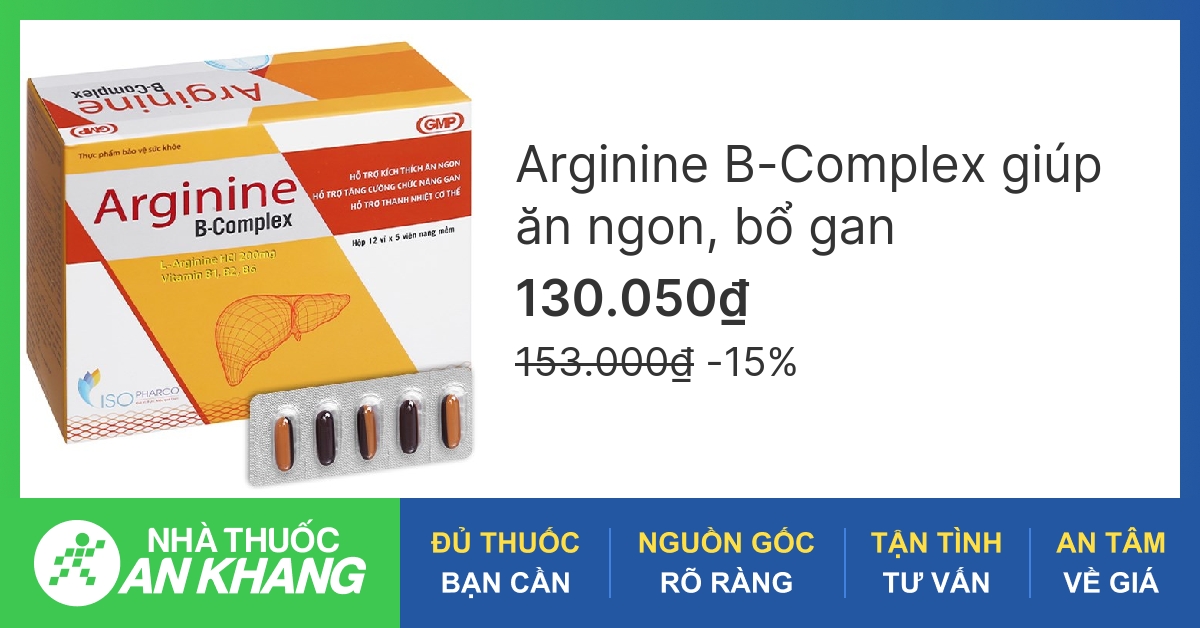 Arginine 500 có tác dụng gì đối với gan?
