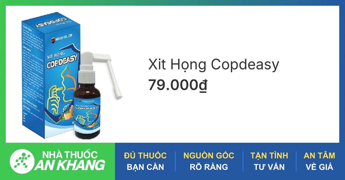 Những thành phần chính của thuốc xịt họng giảm ho là gì? 
