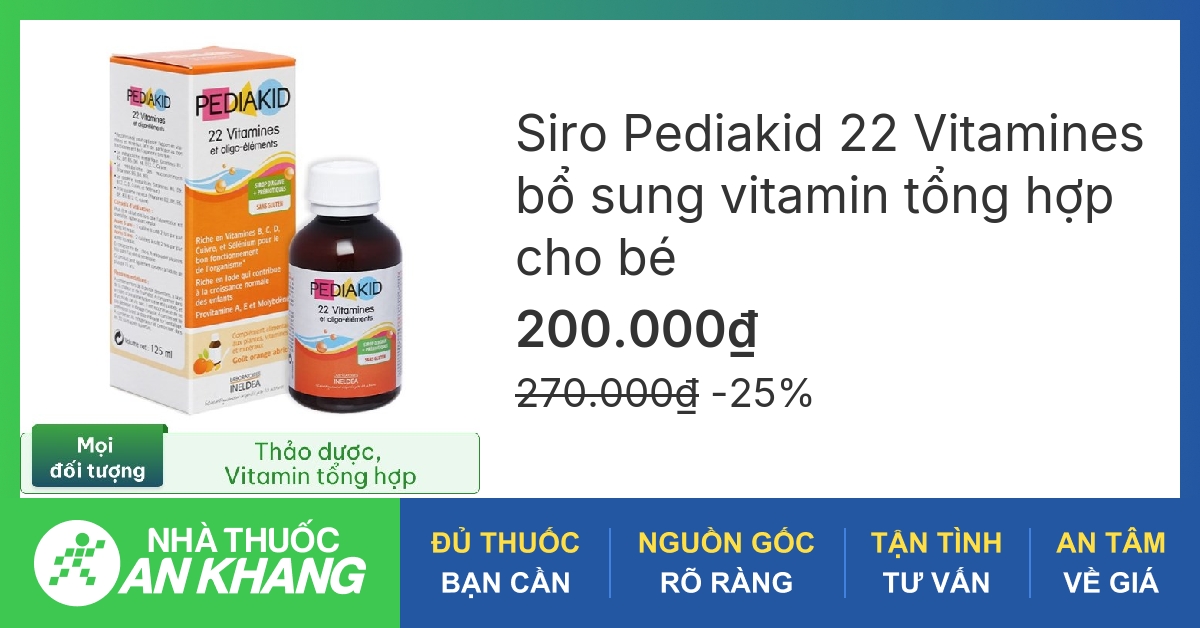 Có sản phẩm vitamin 22 nào dành cho người lớn?