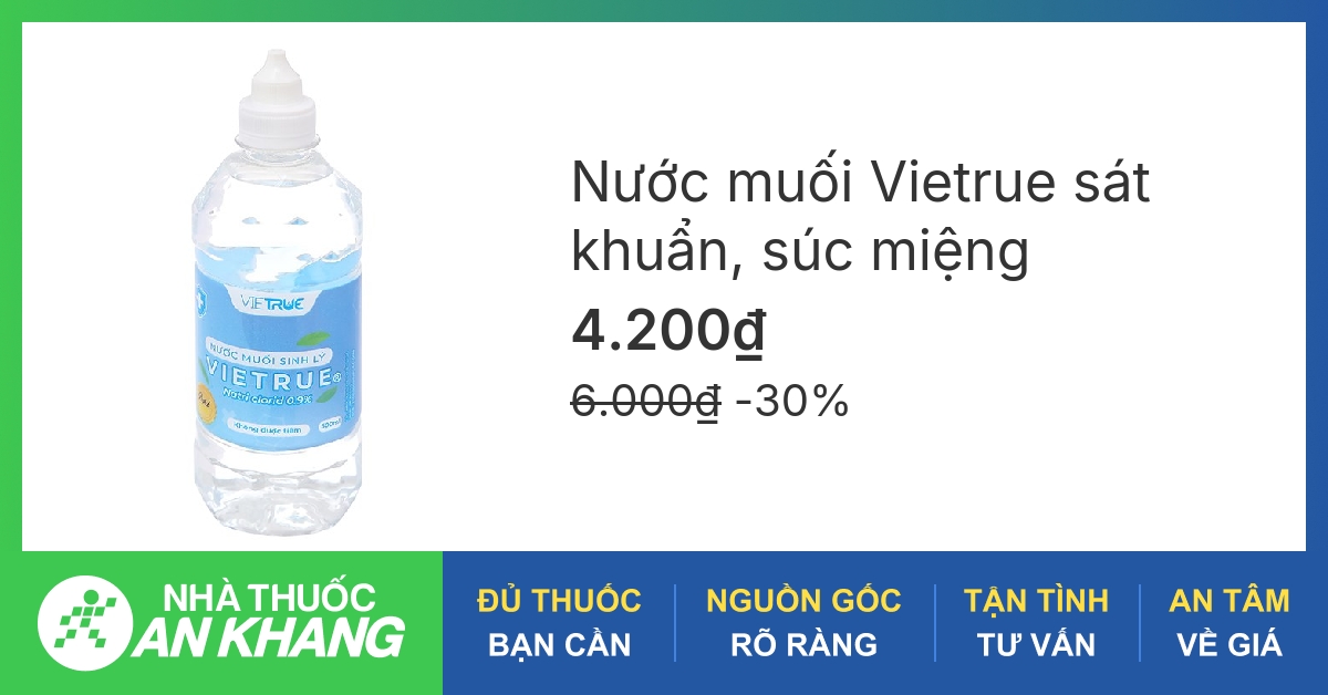 Có cách nào để sử dụng nước muối sinh lý 500ml để làm sạch khoang miệng không?
