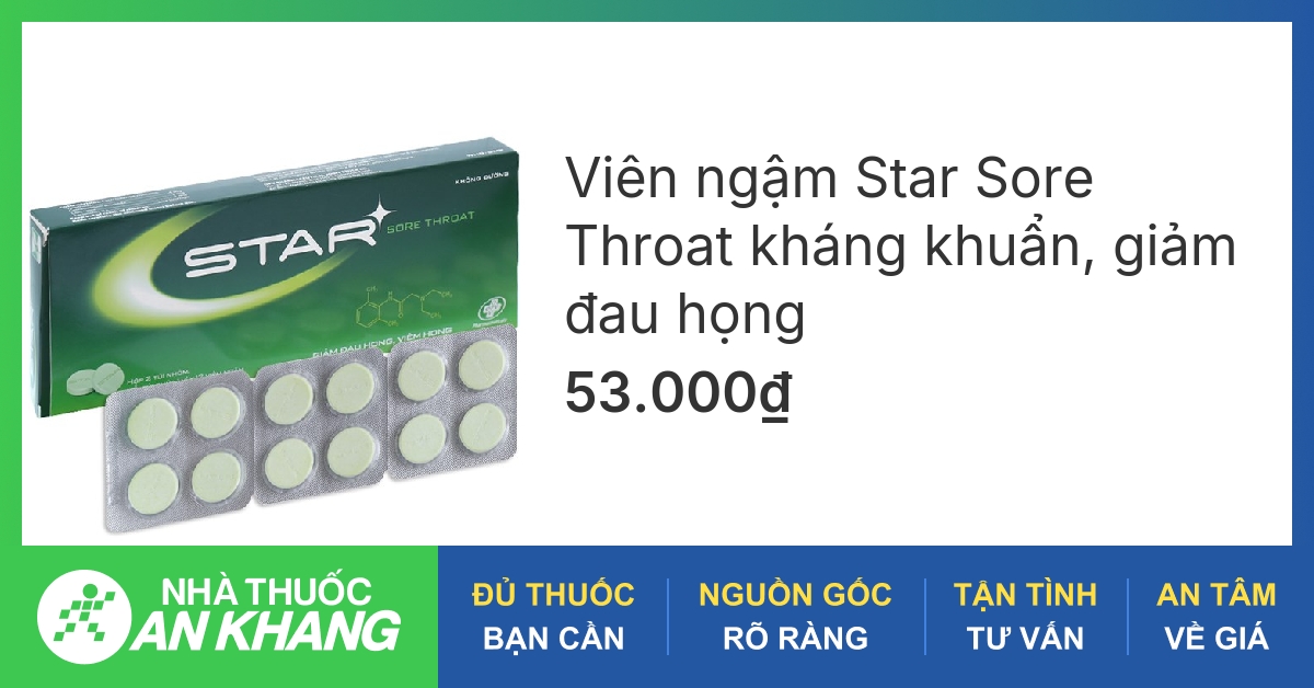 Tác dụng của thuốc ngậm đau họng là gì?
