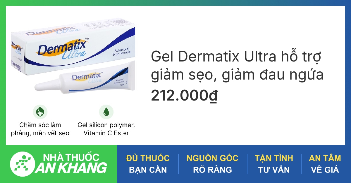 Phạm vi công dụng của Dermatix trong việc điều trị thâm mụn là gì?
