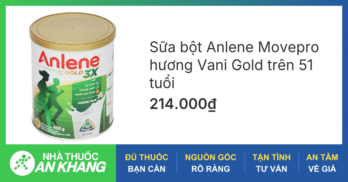 Anlene tập trung vào sức khỏe xương khớp như thế nào?
