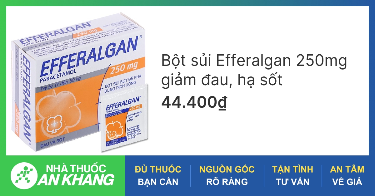 Cách dùng Efferalgan để giảm đau nhức mỏi là gì?
