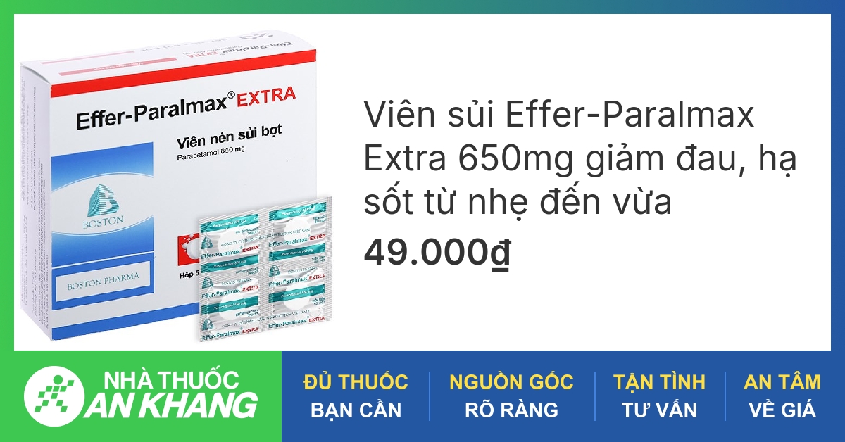 Có tác dụng phụ nào khi sử dụng Paralmax Extra để giảm đau đầu không? 
