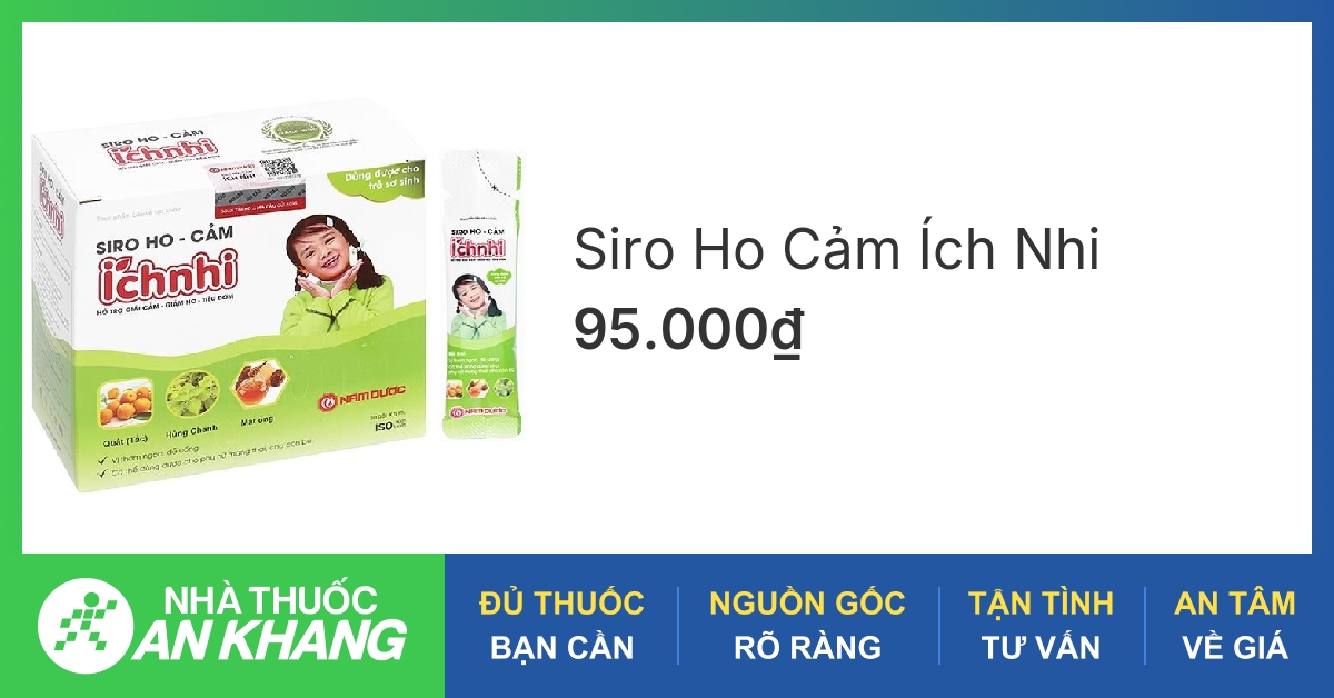 Thuốc ho gói cho bé thích hợp sử dụng cho độ tuổi nào?
