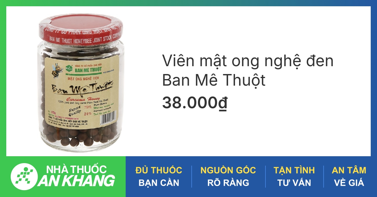 Tìm hiểu về viên nghệ đen mật ong có tác dụng gì và cách sử dụng