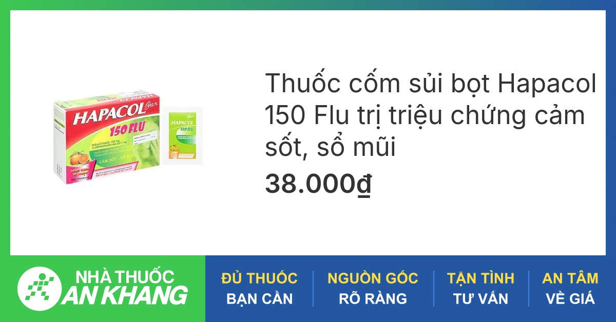 Thuốc Hapacol Flu Day điều trị những triệu chứng nào và có tác dụng gì?
