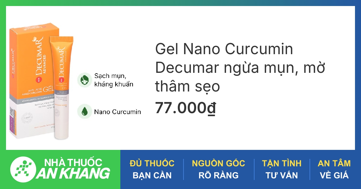 Decumar có hiệu quả trong việc trị thâm mụn không?