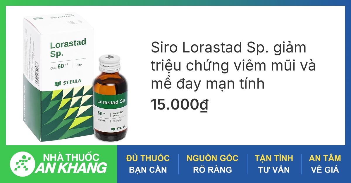 Thuốc loratadin được sử dụng để điều trị những bệnh gì?
