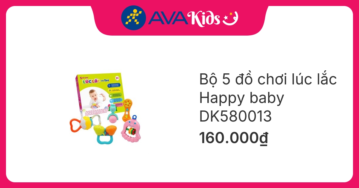 Bộ 5 đồ chơi lúc lắc Duka DK580013 hover
