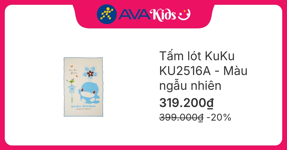 Tấm lót KuKu KU2516A 90x60 cm - Màu ngẫu nhiên