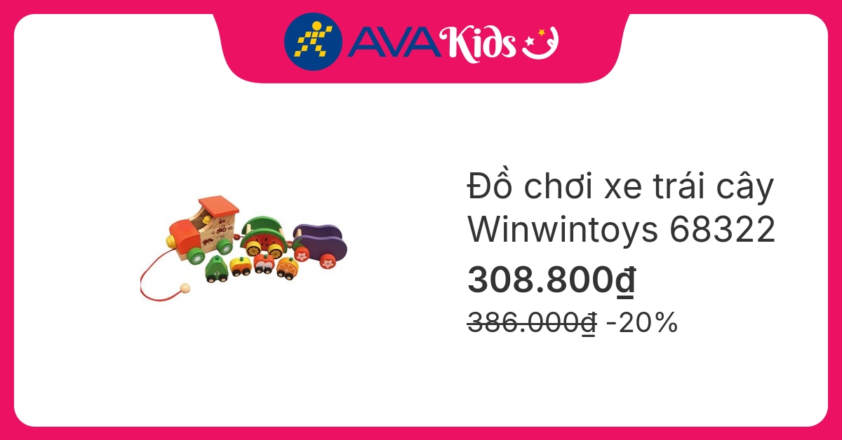 Đồ chơi xe trái cây Winwintoys 68322