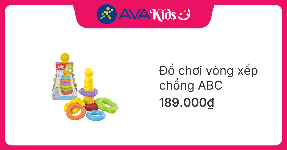 Đồ chơi vòng xếp chồng ABC